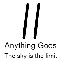 Two Vertical Lines